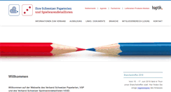 Desktop Screenshot of papeterie.ch